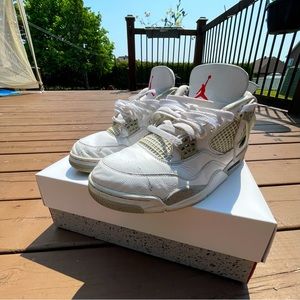Jordan 4 rétro White oreo